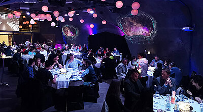 Wir sind mittendrin in der Star Wars Space Motto Party im VersuchsStollen Hagerbach