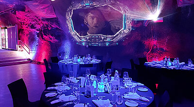 Wir sind mittendrin in der Star Wars Space Motto Party im VersuchsStollen Hagerbach