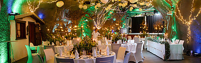in unserer schönen Eventlocation in der Ostschweiz kann man unter tausend Lichtern Heiraten