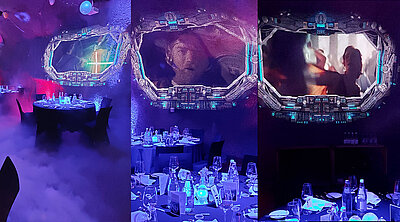 Wir sind mittendrin in der Star Wars Space Motto Party im VersuchsStollen Hagerbach