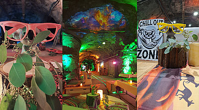 Der Apéro beim Motto Anlass Weltreise wurde mit Australien insziniert.